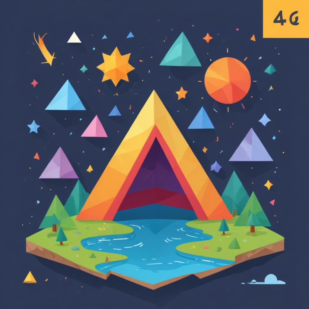 Área del triángulo 4° a 6°